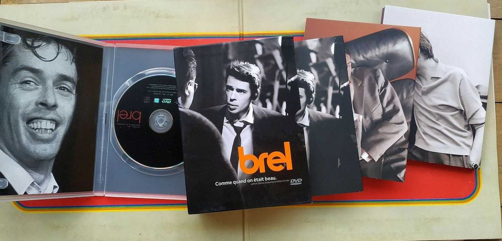 Jacques Brel - zestaw płyt CD + DVD + winyl podwójny