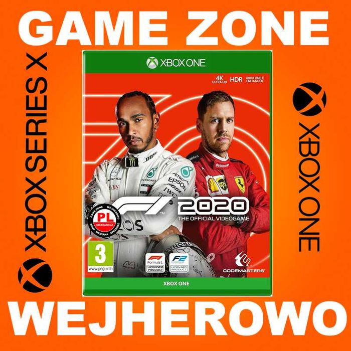 F1 2020 Xbox One + S + X + Series X = PŁYTA PL = gra do konsol Xbox Formuła 1