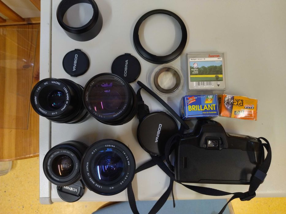 Minolta фотоапара.Об'єктив