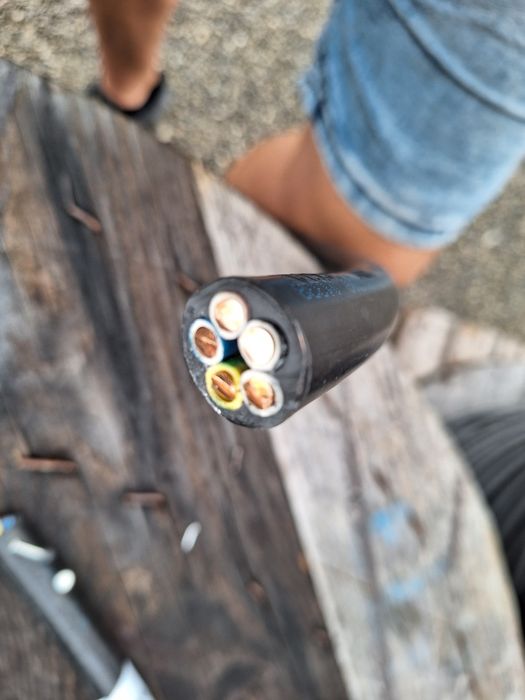 Przewód ziemny miedziany YKY 5x10 nkt produkcja 2025 Nkt , Elpar