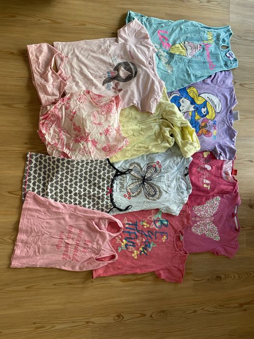Lote roupas menina 6-7 anos verao 35 pecas