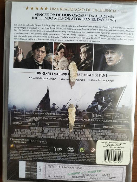 DVD Lincoln (selado)
