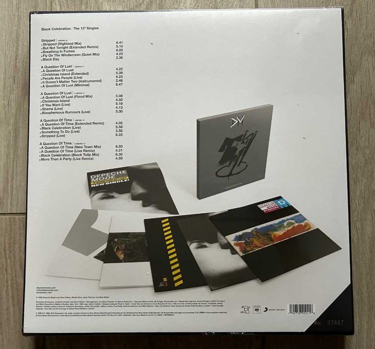 Depeche Mode Black Celebration The 12" Singles