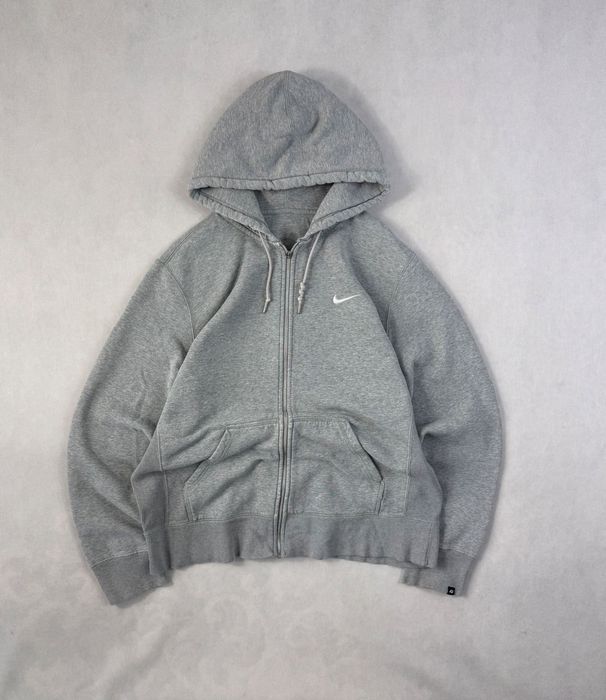 Hoodie Nike Small Logo Swoosh Zipped Bluza Y2K  113