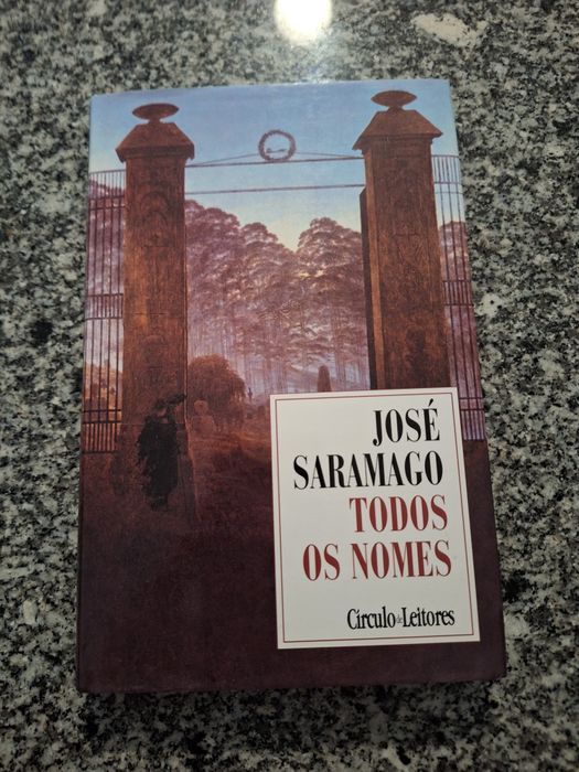 Livro José Saramago todos os nomes.