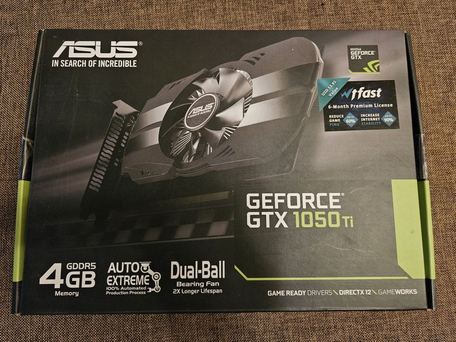 Karta graficzna ASUS GeForce GTX 1050 Ti Phoenix 4GB GDDR5