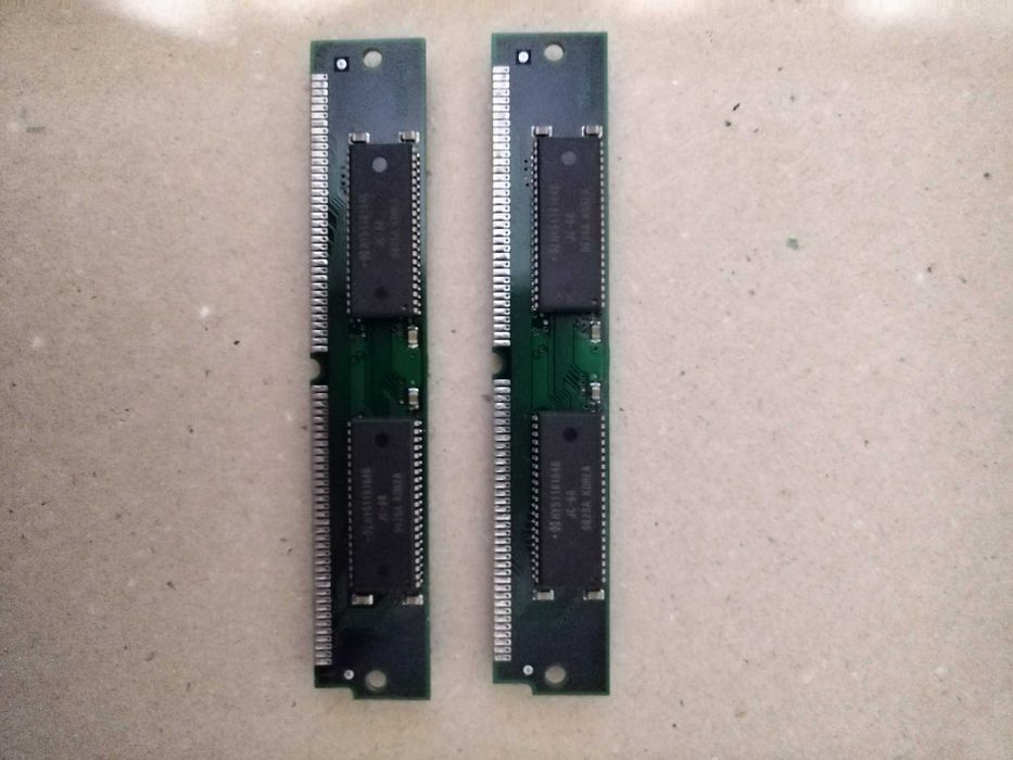 Комплект памяти SIMM 72-pin 16MB (2x8MB) EDO RAM Проверена Retro PC