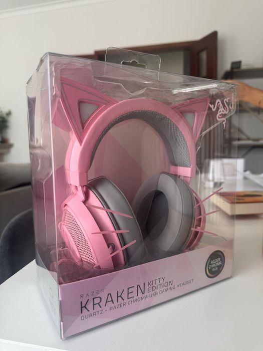 Razer Kraken Kitty Edition Quartz USB Chroma Headset
