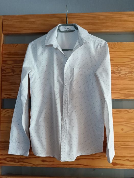 Biała koszula chłopięca 12-13 lat H&M
