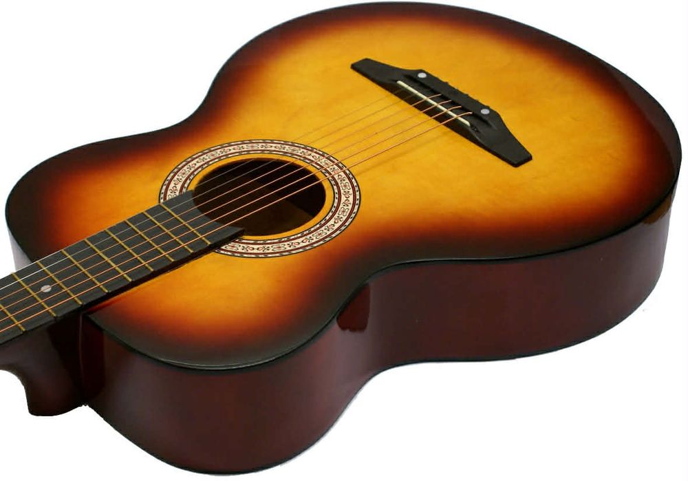 Gitara Akustyczna 3/4 dla Początkujących Klasyczna Gitara Młodzieżowa