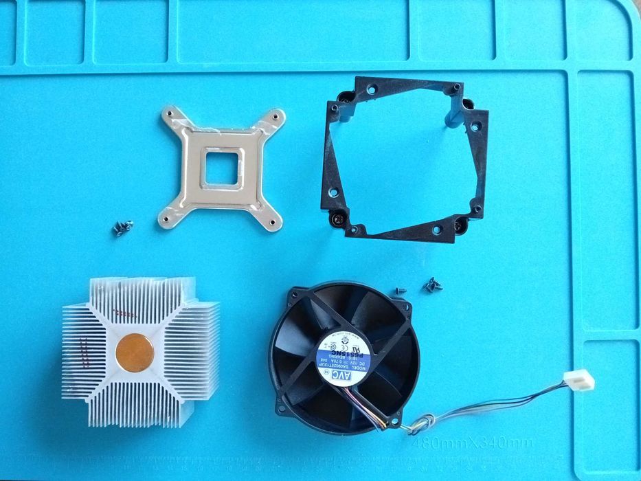 Cooler Arrefecimento CPU fixação Motherboard