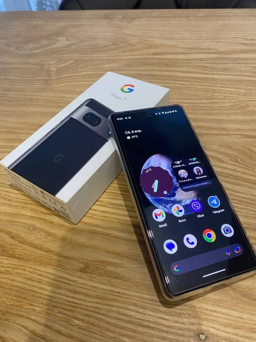 Google Pixel 7 8/128GB Obsidian — Идеальный баланс стиля и технологий!