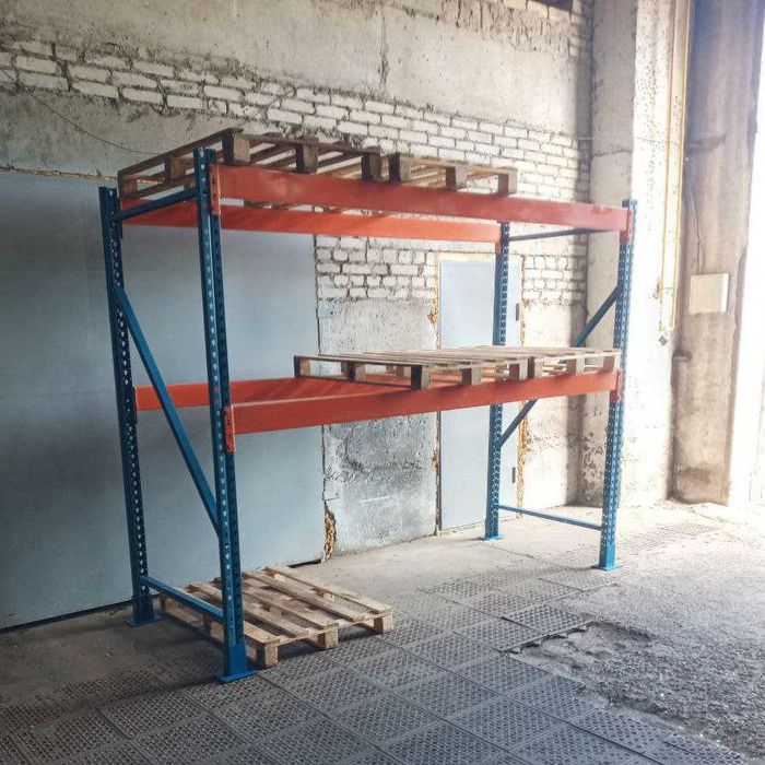 Палетні б.у. стелажі для складу