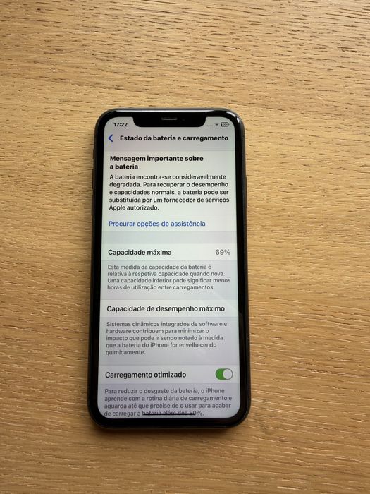 iPhone 11 Preto 128GB em Bom Estado
