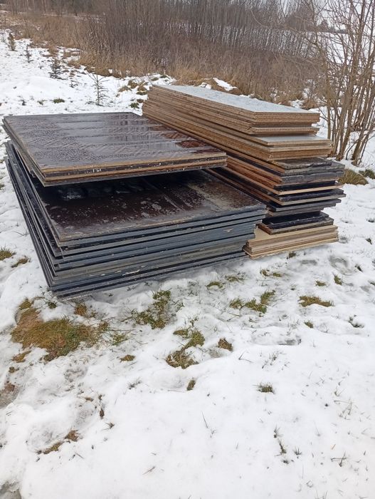 Płyty szalunkowe 85 m ² ( brzozowe i Pfenox)