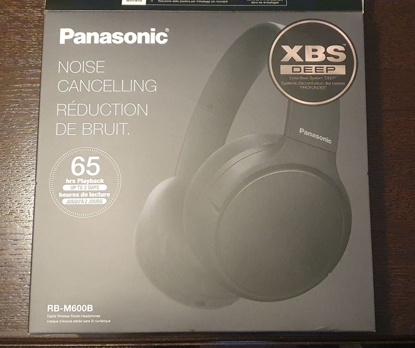Słuchawki bezprzewodowe nauszne Panasonic RB-M600B bluetooth
