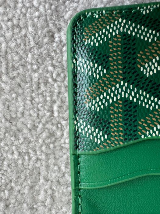 Carteira verde Goyard
