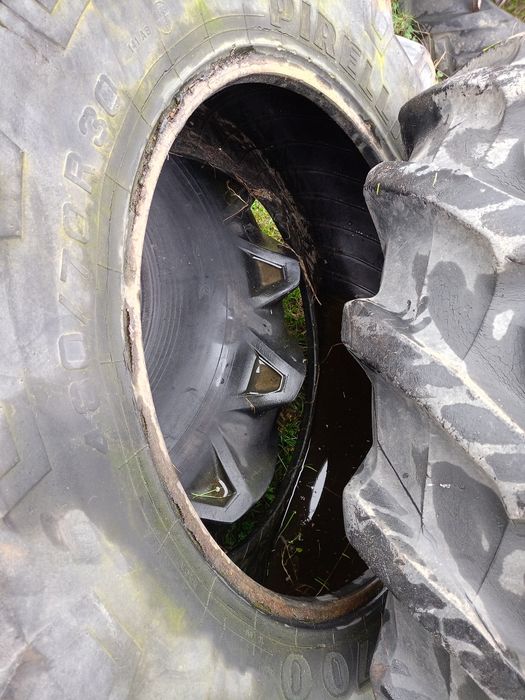 Opony 480/70R30 zamienię na rozmiar 12.4-28