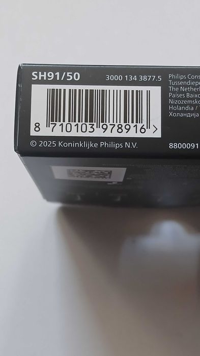Zestaw 3 wymiennych głowic do golarek Philips SH91/50 Series 9000