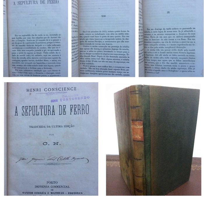 A Sepultura de Ferro. Por Henri Conscience 1877
