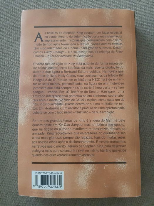 Se tem sangue | Stephen King