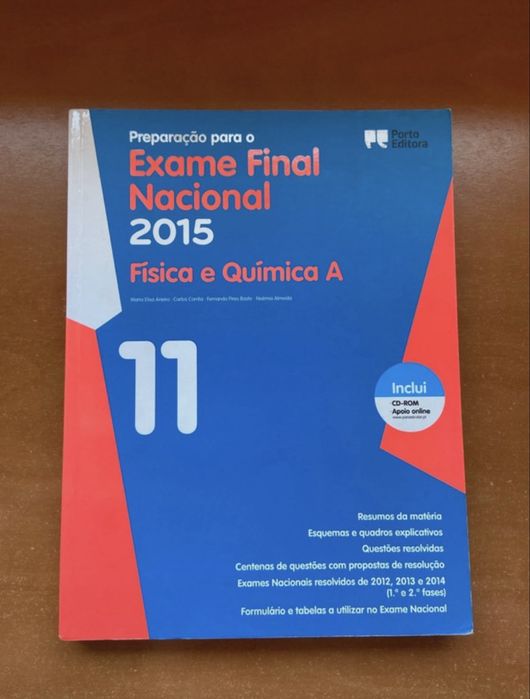 Livro de preparação de exame Fisico Quimica A