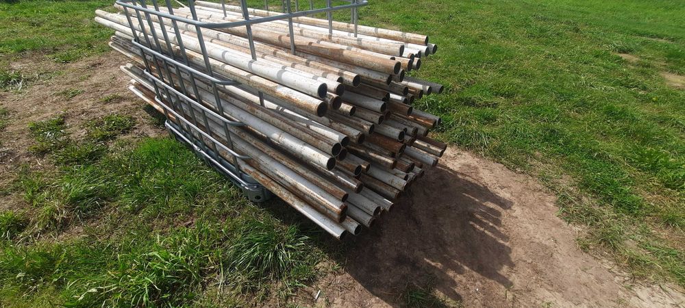 Słupki ogrodzeniowe 2m 2.5m 6.5m rura