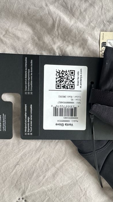 rekawiczki arcteryx venta