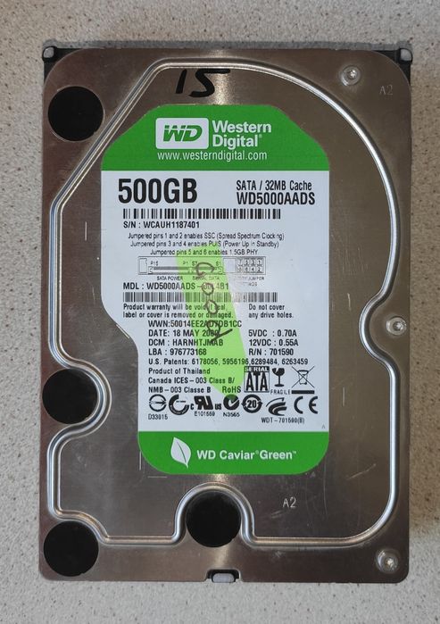 Жёсткий диск HDD 2,5" для ноутбука