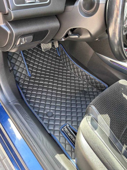 Коврики в салон екошкіра з бортиками для Geely Ford Fiat Dodge Daewoo