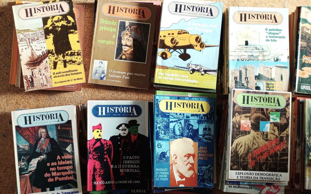 Lote de Revistas História