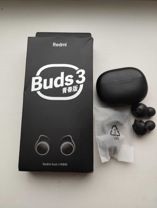 Наушники Xiaomi Redmi Buds 3 Youth Edition Black