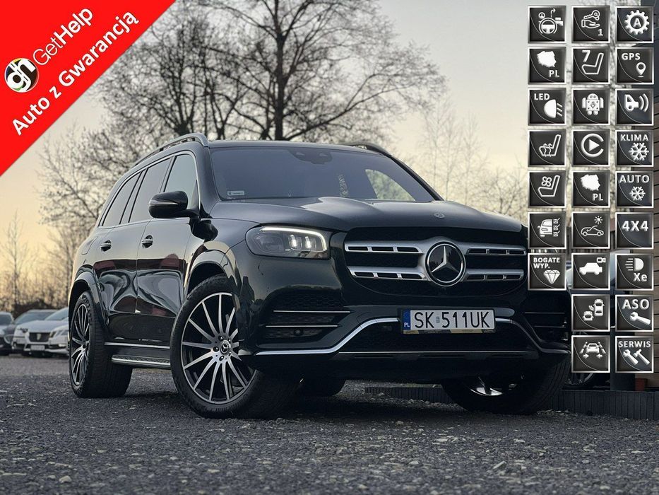 Mercedes-Benz GLS GLS 400d 4Matic Salon Polska Faktura VAT 23% Bezwypadkowy