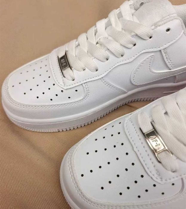 Buty meskie Mokasyny Nike_Air_Force_1_Low '07_Biały R.44