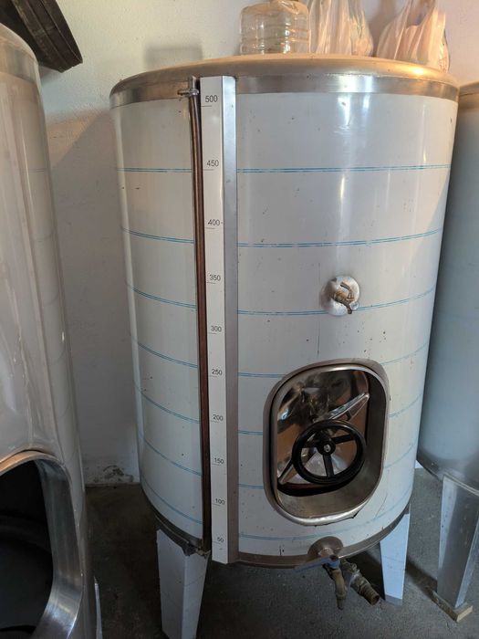 Cubas INOX 500 Litros para vinho ou azeite