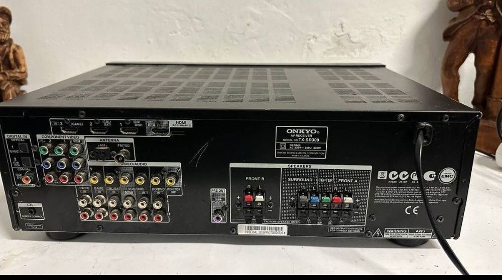 5.1 AVR Amplituner Onkyo TX SR 309, 125 Wat, HDMI, USB, 3D