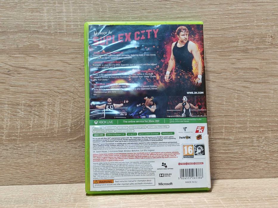 Gra Xbox 360 WWE 2K17