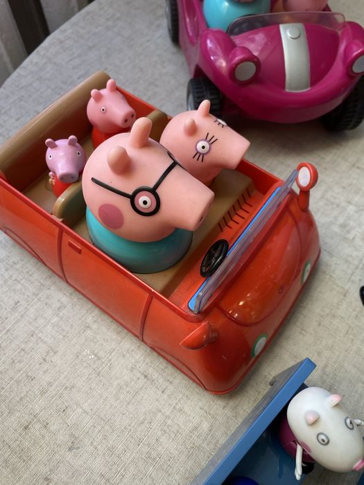 Набір іграшок свинка пепа pepa pig герої мультфільму