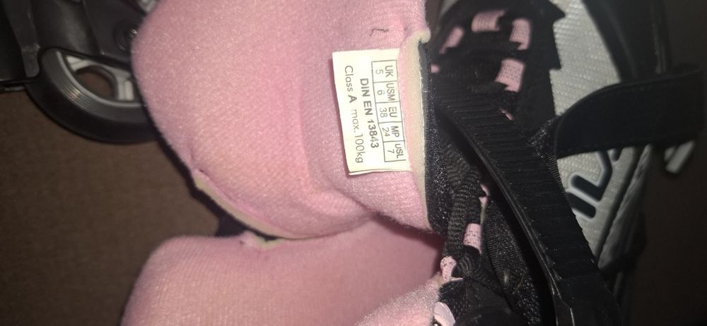 Damskie Rolki Fila roz. 38 wkładka 24cm