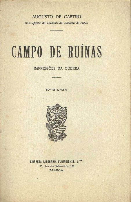 5463 - Livros de Augusto de Castro ( 1ª edições)