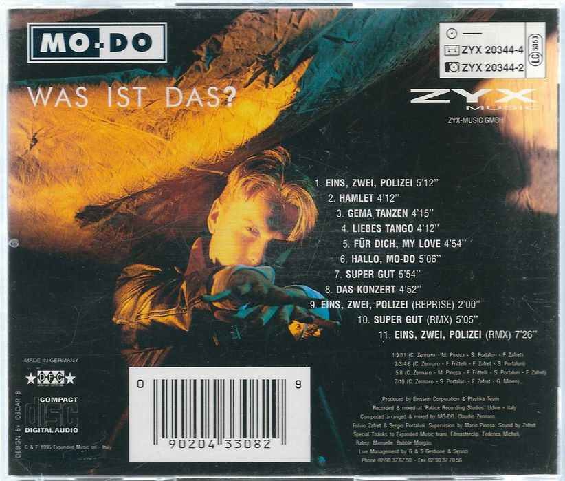 CD Mo-Do – Was Ist Das? (1995) (ZYX Music)