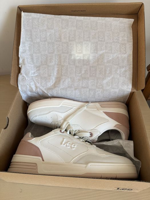 Жіночі кросівки низькі Lee Flare 2.0 Low 39 Білий/Рожевий