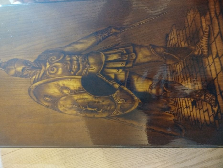 Дерев'яні нарди, ручної роботи