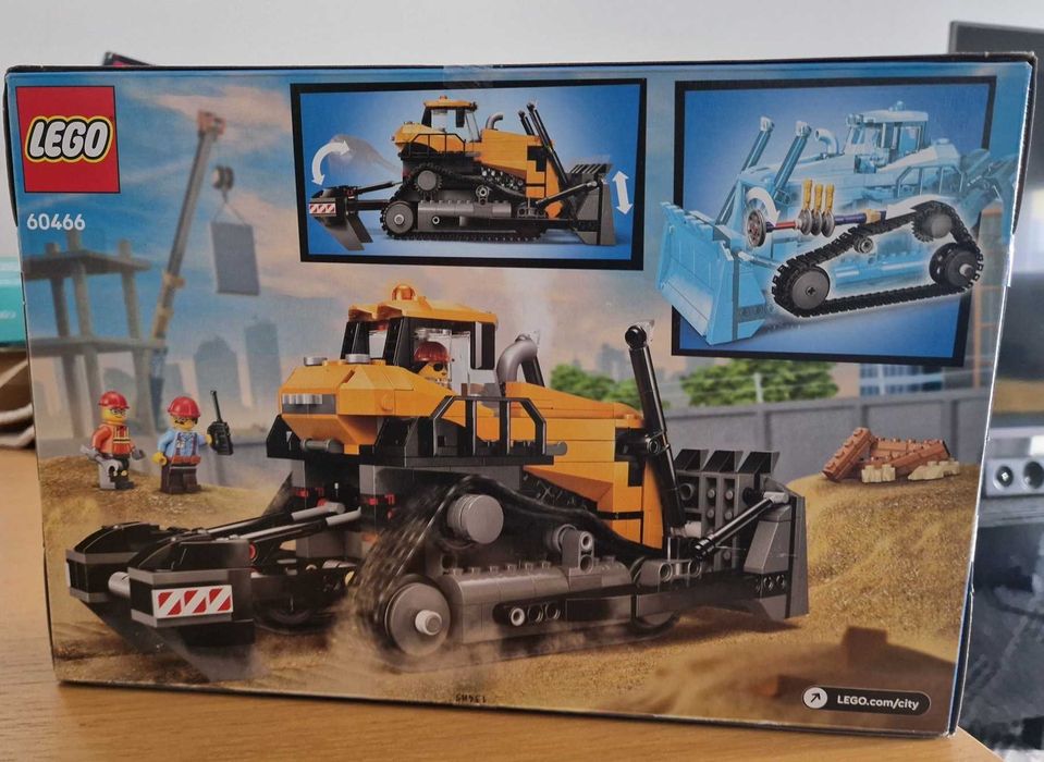LEGO City Bulldozer Amarelo 60466