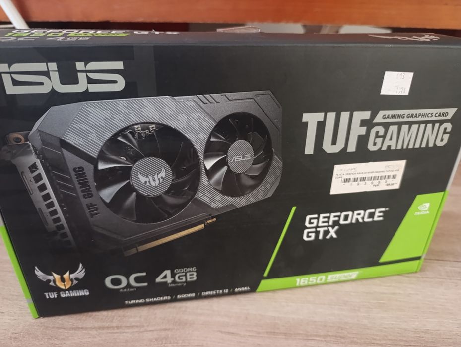ASUS TUF Gaming GeForce GTX 1650Memória de Vídeo: 4GB