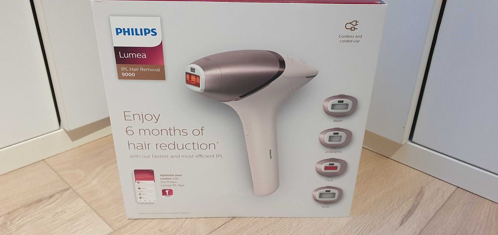 Depilator laserowy Lumea 9000 marki Philips
