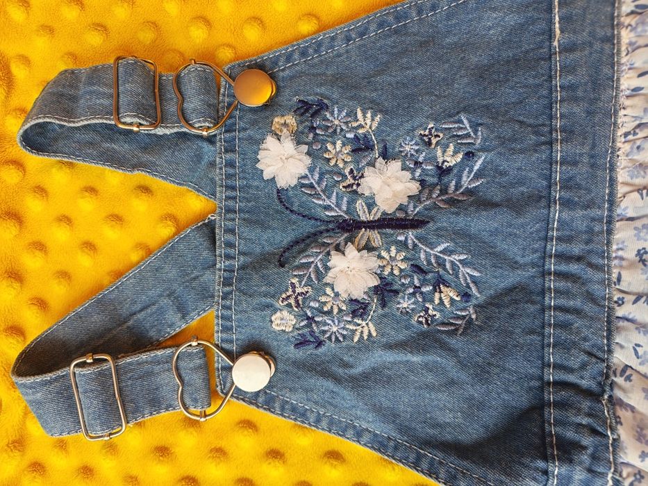 Sukienka + bluzeczka r. 92-98 (2-3 lata)