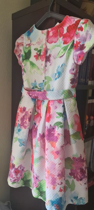Vestido às Flores criança 10 anos