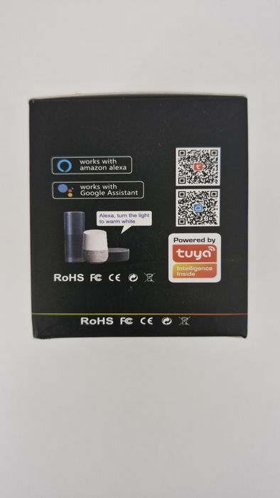 2 Lâmpadas led inteligente Tuya gu10 wifi
