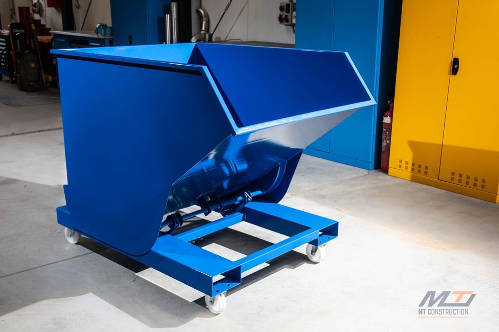 Kontener / Koleba / Pojemnik metalowy samowyładowczy 1000l  | Producent